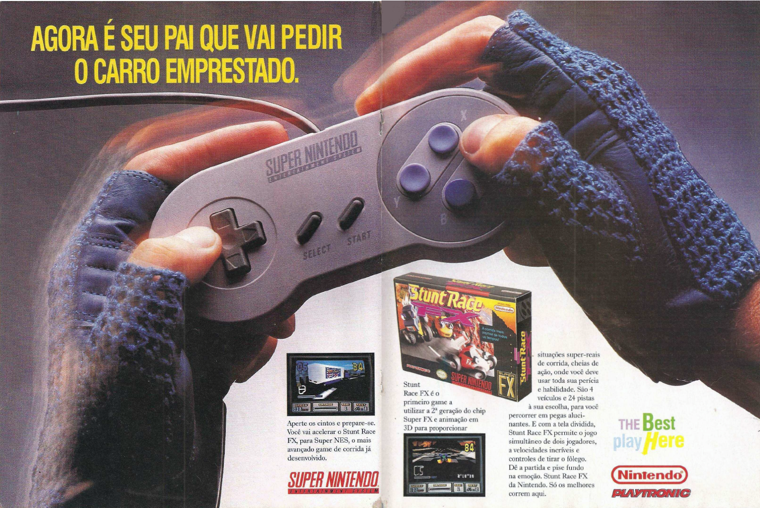 Stunt Race FX (SNES): os carros poligonais da Nintendo que se perderam no  passado - Nintendo Blast